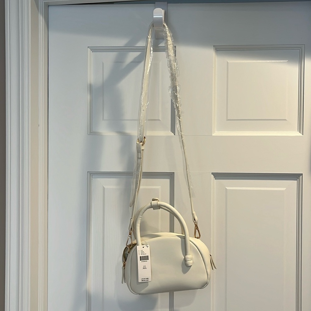 Anthropology NWT mini crossbody bag ; removable/adjustable strap;Gold Hardware